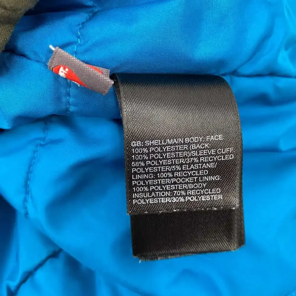 The North Face Green Puffer Jacket | Regular S Synthetic Polyester